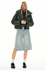 Orolay-Cropped-Quilted-Puffer-Jacket-#color_Chive