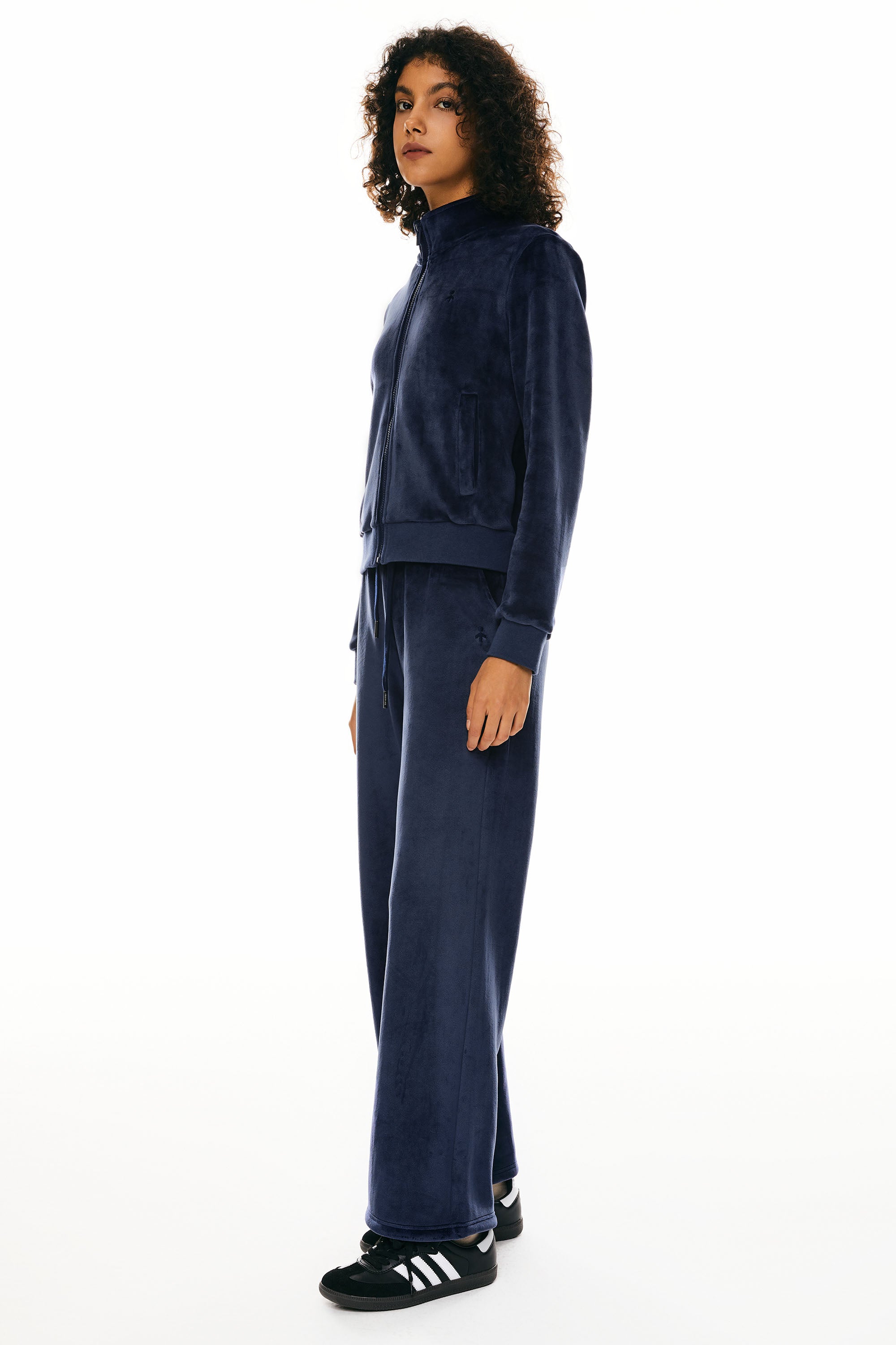 Fleece Lightweight Jacket - Orolay, #color_Blueprint