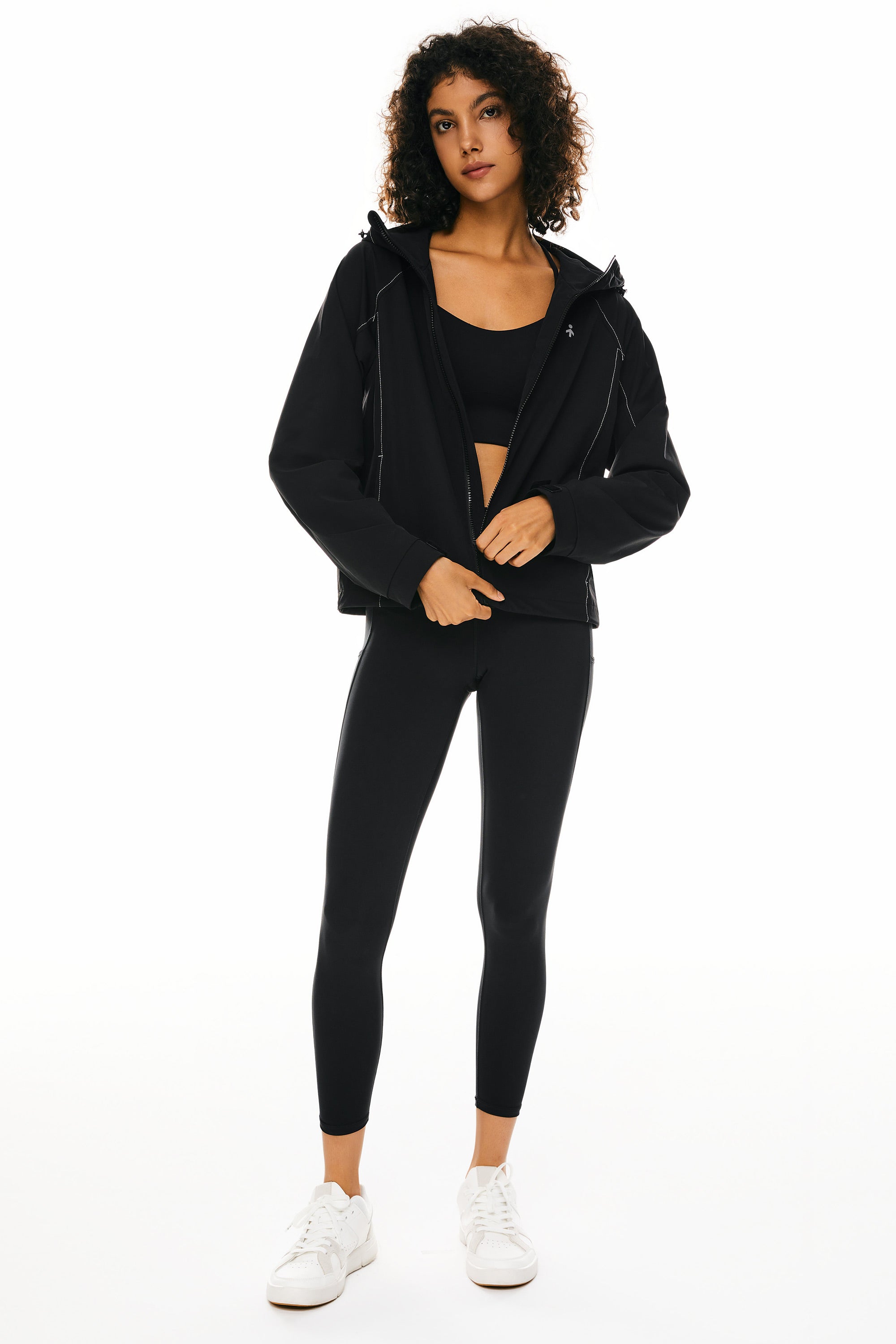 Lightweight Full Zip Jacket-Orolay, #color_Black