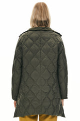 Orolay-Lightweight Long-Sleeve Puffer Jacket-#color_Rosin