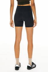 Orolay-5" High-Rise Yoga Shorts-Image 3 of 5" High-Rise Yoga Shorts from Orolay - #color_Charcoal