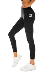 Orolay-7/8 Leggings with Pockets-Image 3 of 7/8 Running Tight with Pockets from Orolay- #color_Ink