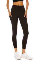 Orolay-7/8 Leggings with Pockets-Image 3 of 7/8 Running Tight with Pockets from Orolay - #color_Umber