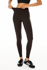 Orolay-7/8 Yoga Leggings-Image 6 of 7/8 Workout Yoga Leggings from Orolay - #color_Umber