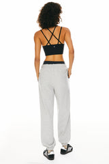 Orolay-Athletic Baggy Sweatpants-Image 4 of Athletic Baggy Sweatpants from Orolay - #Color_Heather