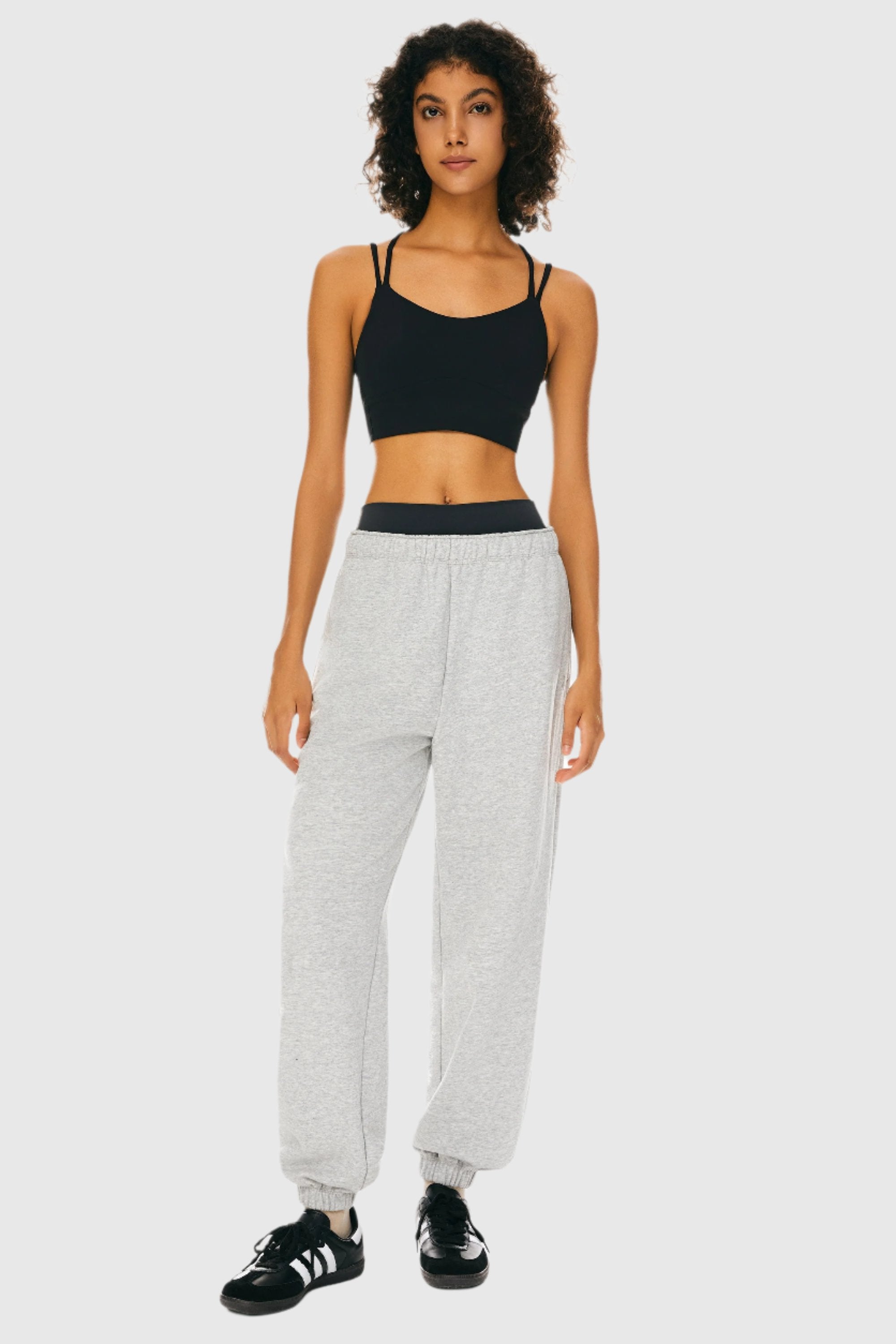 Orolay-Athletic Baggy Sweatpants-Image 1 of Athletic Baggy Sweatpants from Orolay - #Color_Heather