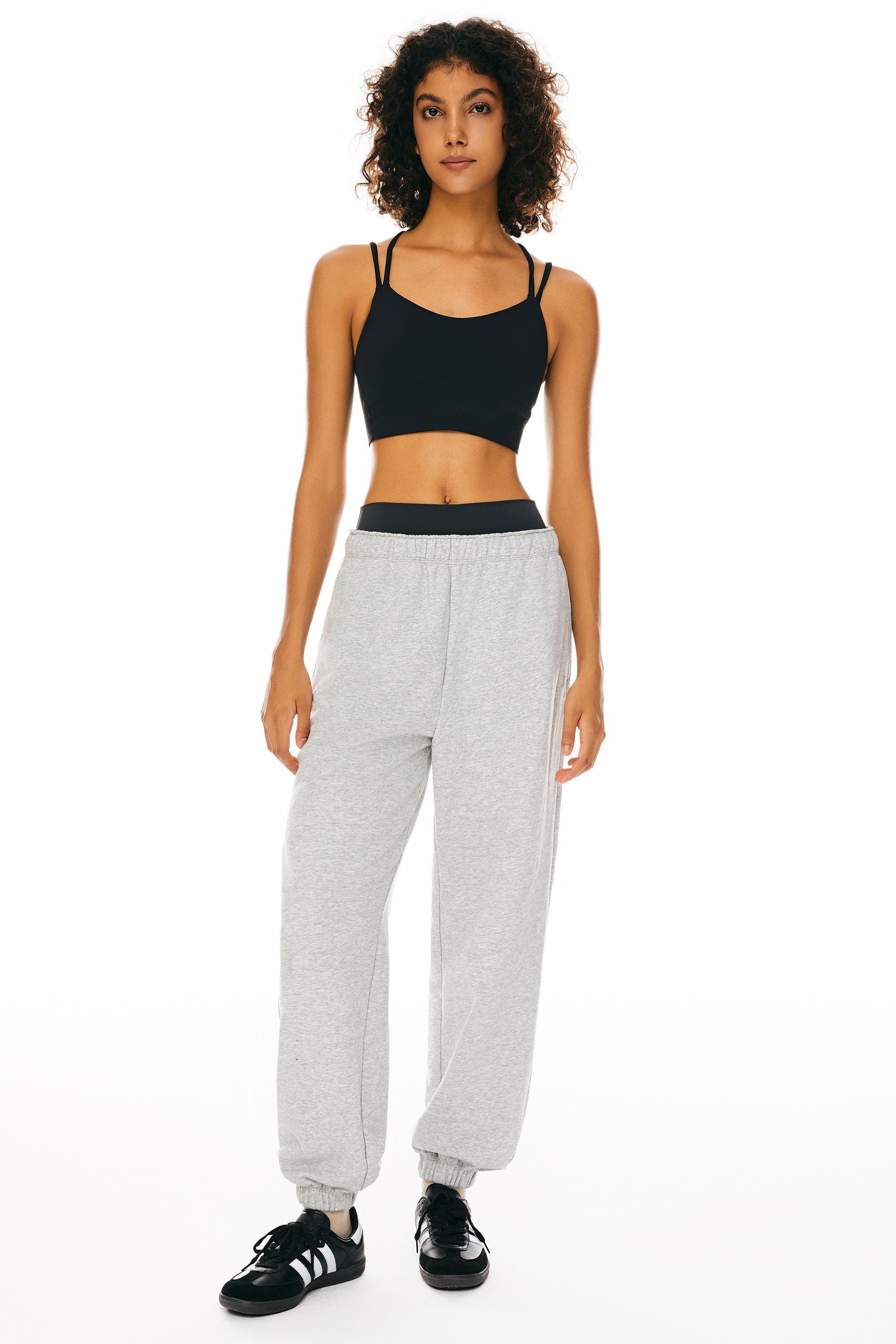 Orolay-Athletic Baggy Sweatpants-Image 1 of Athletic Baggy Sweatpants from Orolay - #Color_Heather