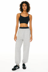 Orolay-Athletic Baggy Sweatpants-Image 1 of Athletic Baggy Sweatpants from Orolay - #Color_Heather