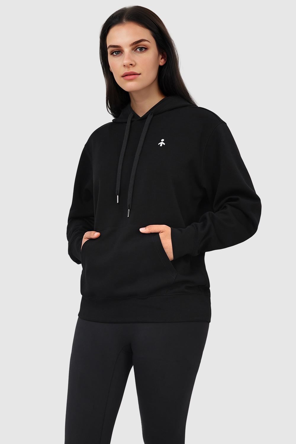 Orolay-Athletic Hoodie-Black-