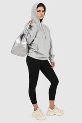 Orolay-Athletic Hoodie-Heather Grey-