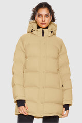 Orolay-Aurora Detachable Hood Down Puffer-#color_Summer Melon