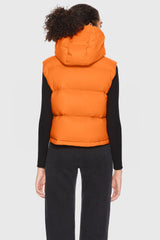 Orolay-Aurora Hooded Puffer Vest-#color_Bright Marigold