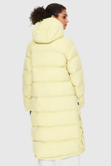 Orolay-Aurora Long Down Parka-#color_Lightyellow