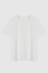 Orolay-Basic Short Sleeve T-Shirt-#color_White