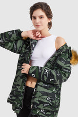 Orolay-Camo Thickened Down Jacket-#color_Camouflage green