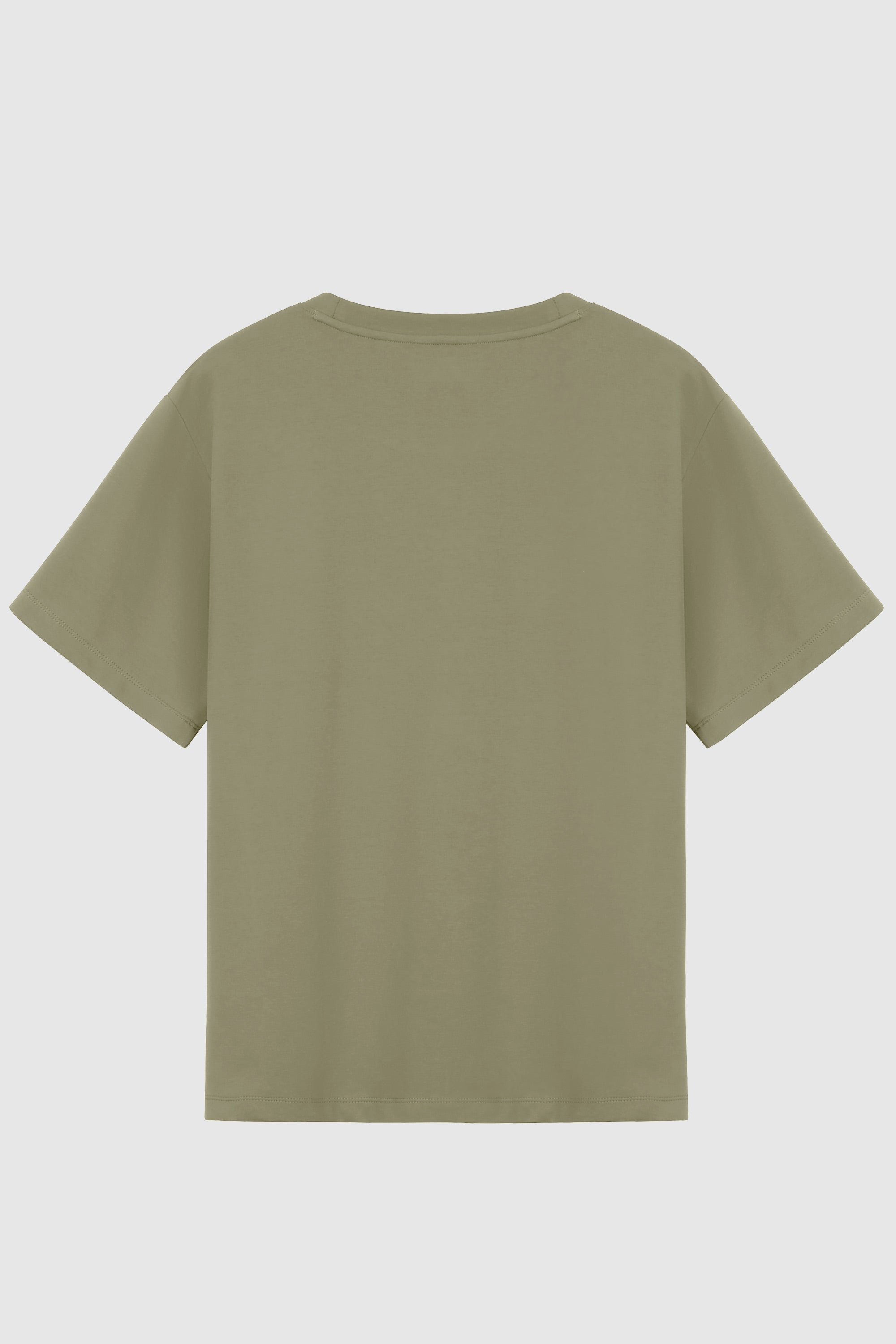 Orolay-Casual Crewneck T-Shirt-#color_Peat Moss