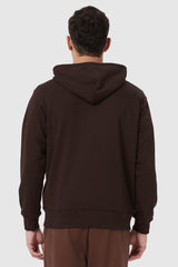 Orolay-Casual Full-Zip Hoodie-Image 4 of Casual Full-Zip Hoodie - #color_Emperador