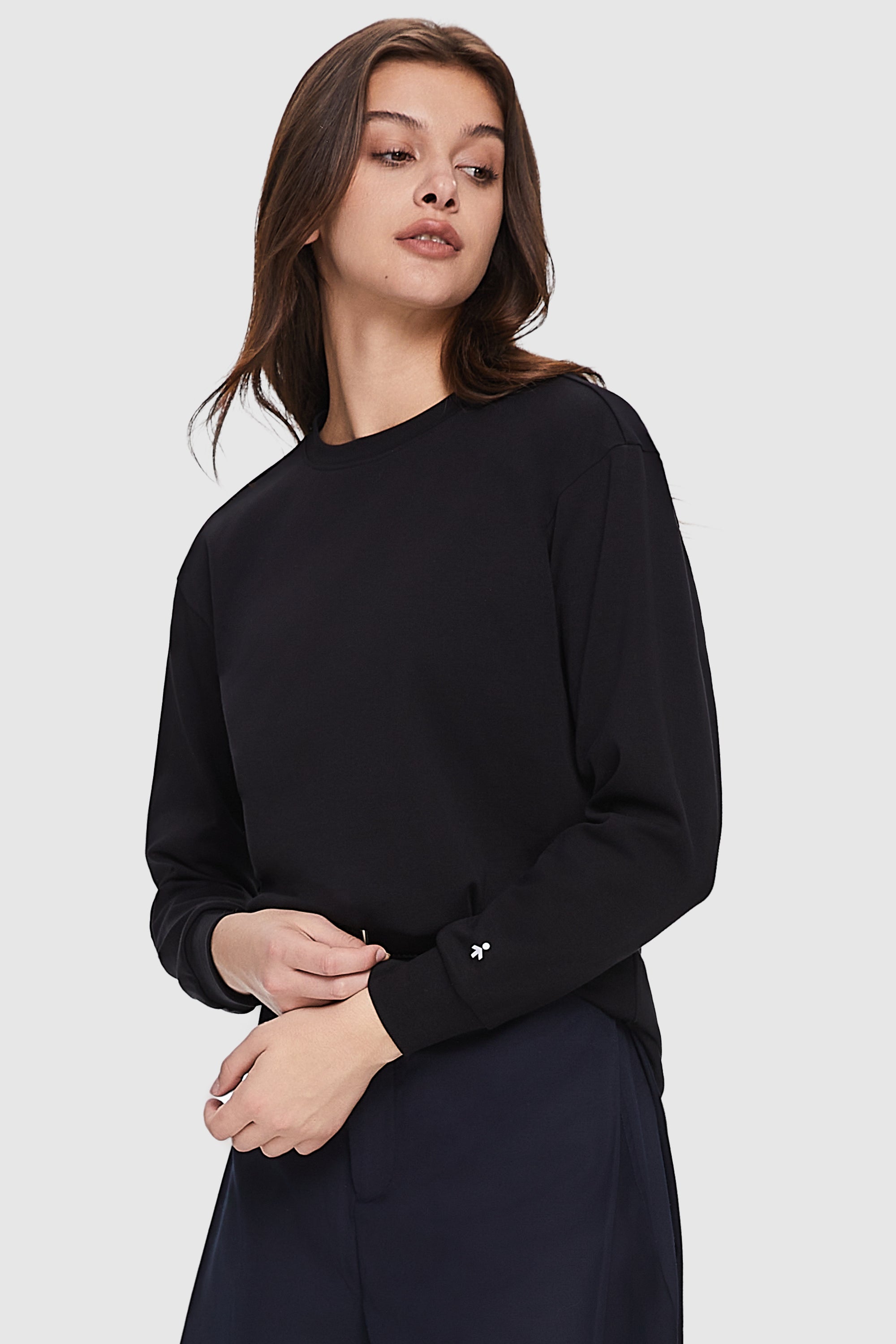 Orolay-Casual Long-Sleeve Shirt-Image 3 of Casual Long-Sleeve Shirt from Orolay - #color_Ink