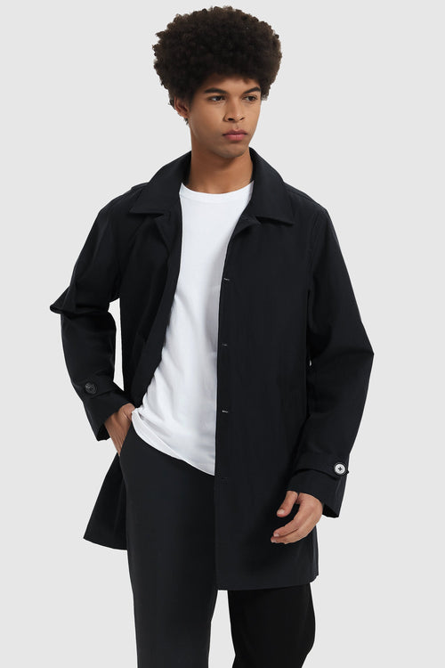 Orolay-Classic Lapel Jacket-#color_Black