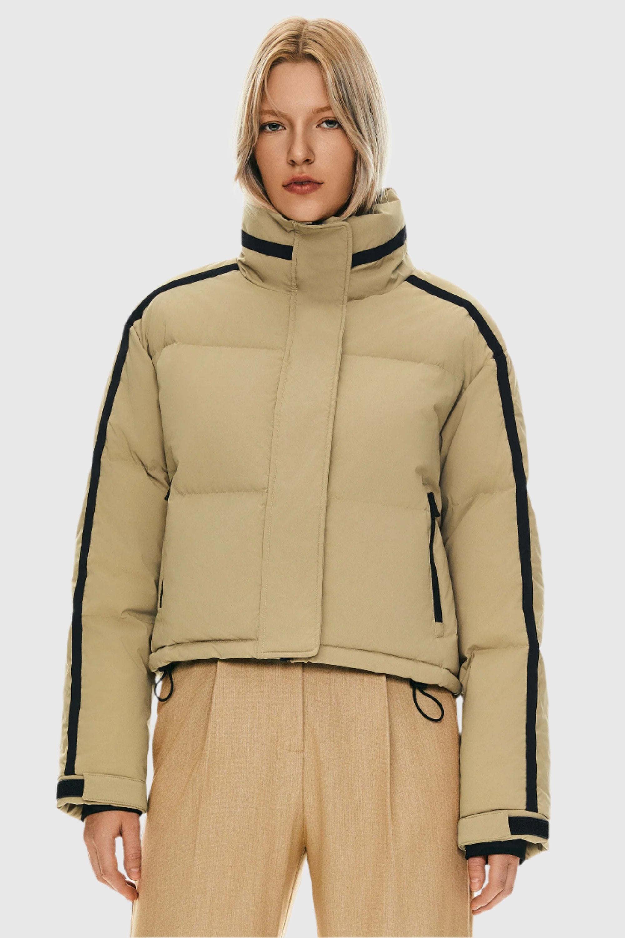 Orolay-Cropped-Quilted-Puffer-Jacket-#color_Khaki