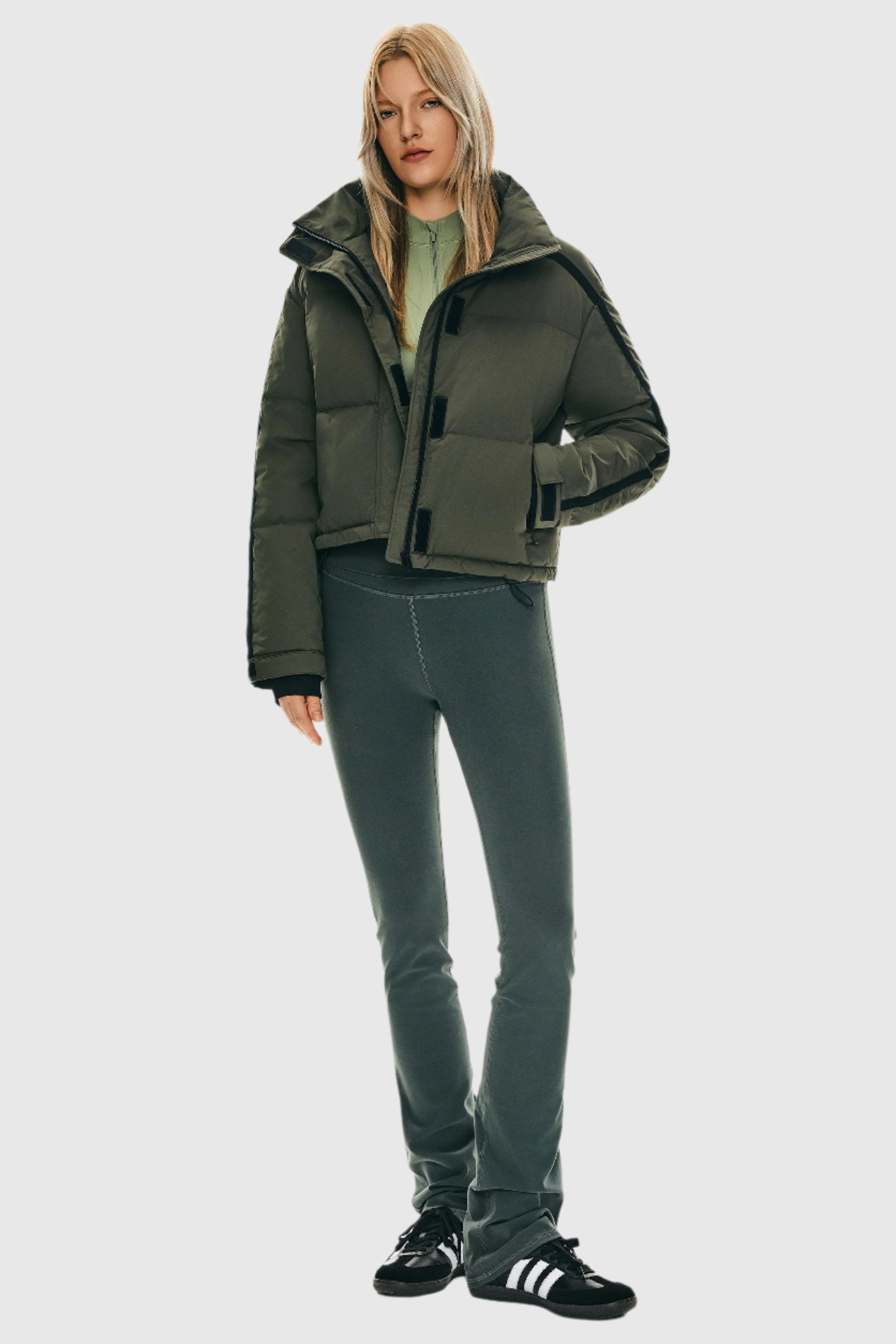 Orolay-Cropped-Quilted-Puffer-Jacket-#color_Chive