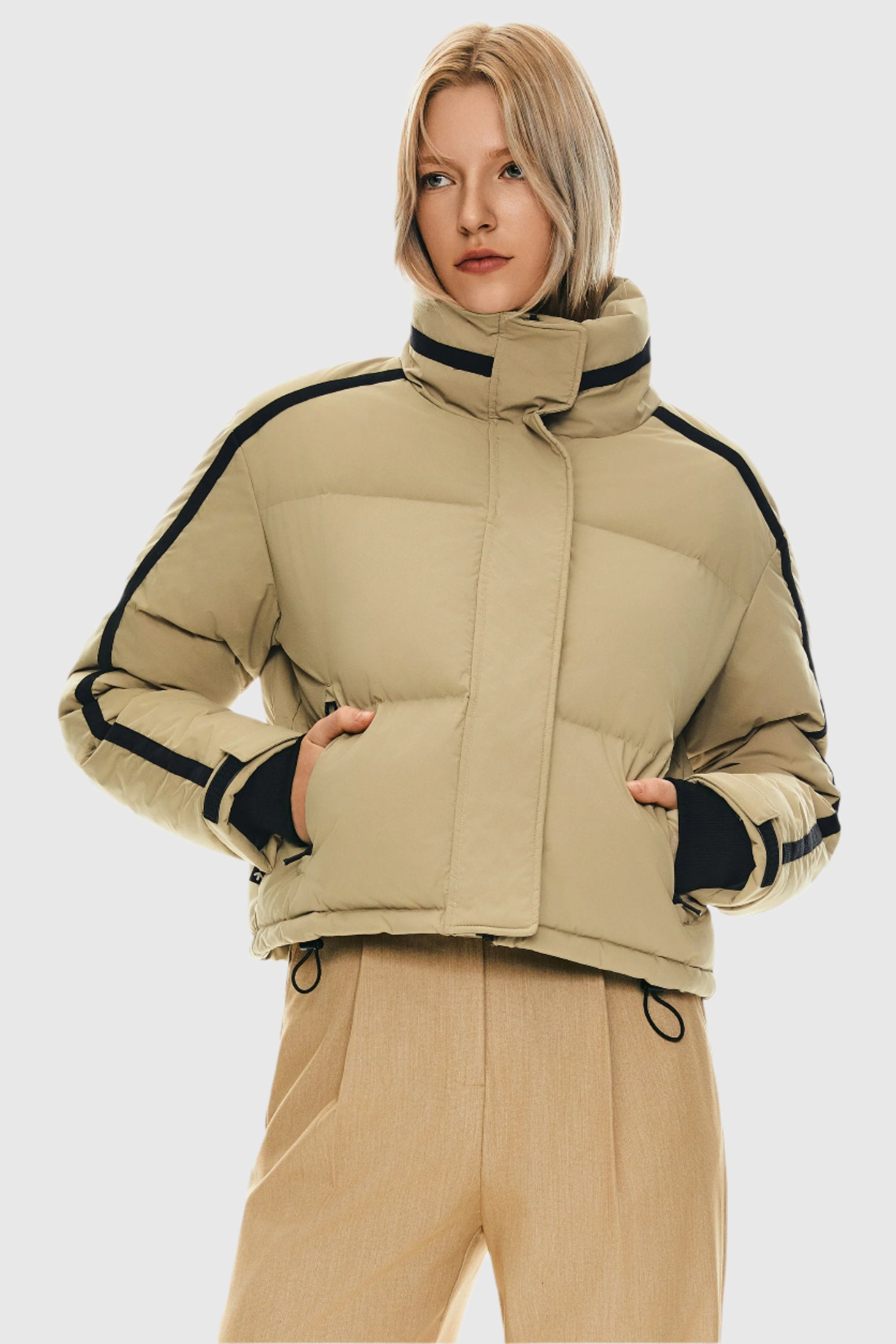 Orolay-Cropped-Quilted-Puffer-Jacket-#color_Khaki