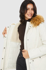 Orolay-Detachable Faux Fur Winter Parka Jacket-#color_Tofu