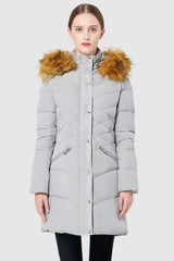 Orolay-Diamond Quilted Winter Down Coat-#color_Oyster Mushroom