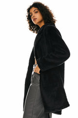 Orolay-Fleece Sherpa Jacket-Fleece Sherpa Jacket - Orolay, #color_Ink