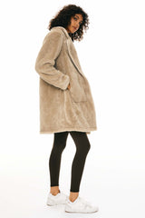 Orolay-Fleece Sherpa Jacket-Fleece Sherpa Jacket - Orolay, #color_Khaki