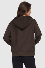 Orolay-Full-Zip Athletic Hoodie-Image 4 of Full-Zip Athletic Hoodie - #color_Emperador