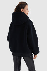 Orolay-Full-Zip Oversized Sherpa Fleece Jacket-#color_Night Sky