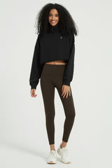 Orolay-Half-Zip-Crop-Sweatshirts-#color_Black