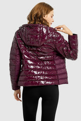 Orolay-Inclined Zipper Sporty Winter Coat-#color_Magenta Purple