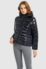 Orolay-Inclined Zipper Sporty Winter Coat-#color_Black