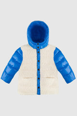 Orolay-Kids Fleece Down Jacket-#color_Marina