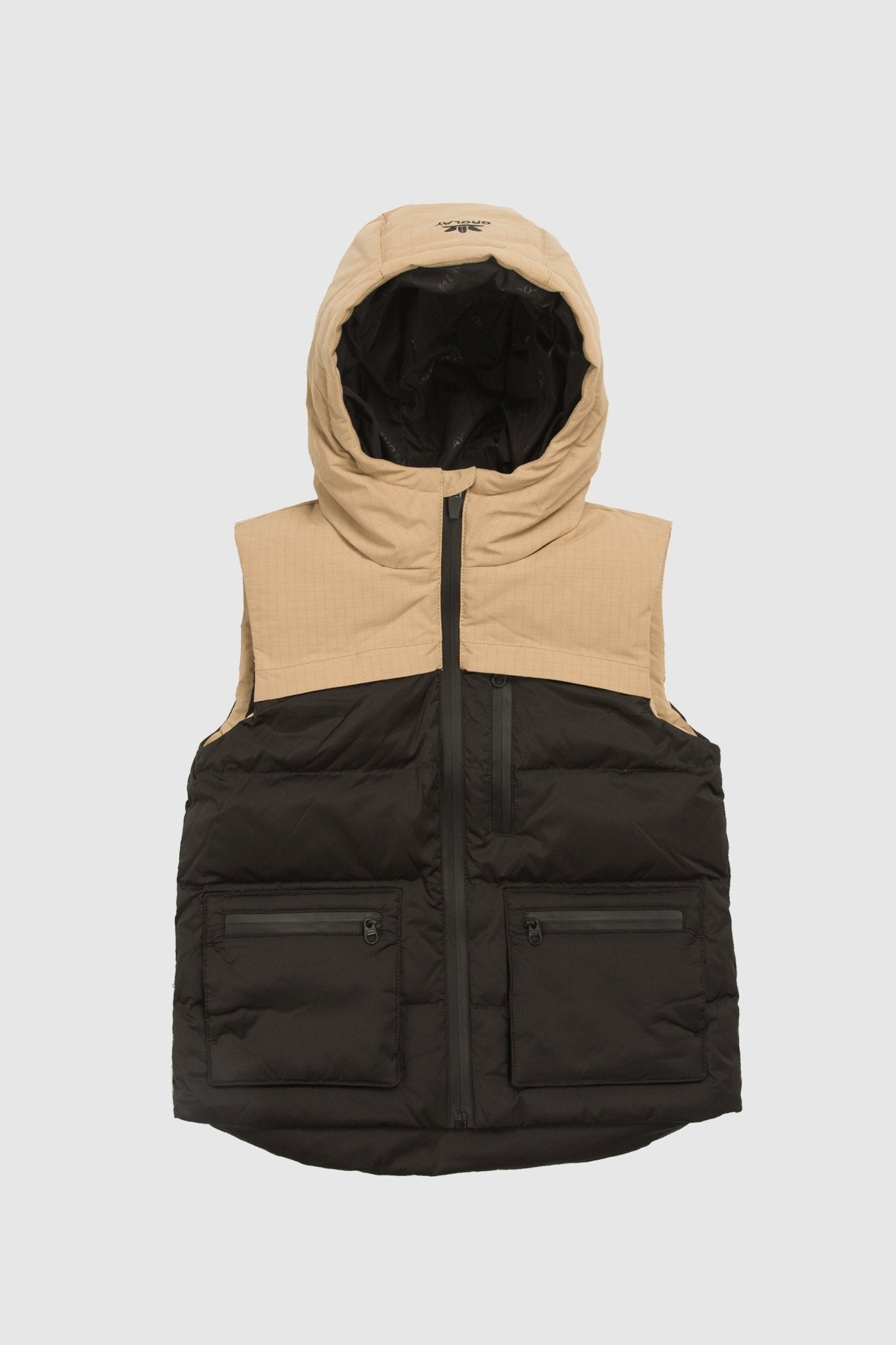 Orolay-Kids Thickened Down Vest-Kids Thickened Down Vest - Orolay, #color_Black