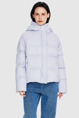 Orolay-Lightweight Cropped Down Coat-#color_Light purple