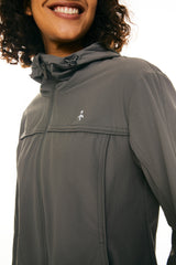 Orolay-Lightweight Hooded Jacket-Image 7 of Lightweight Hooded Jacket from Orolay - #color_Gray