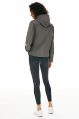 Orolay-Lightweight Hooded Jacket-Image 2 of Lightweight Hooded Jacket from Orolay - #color_Gray