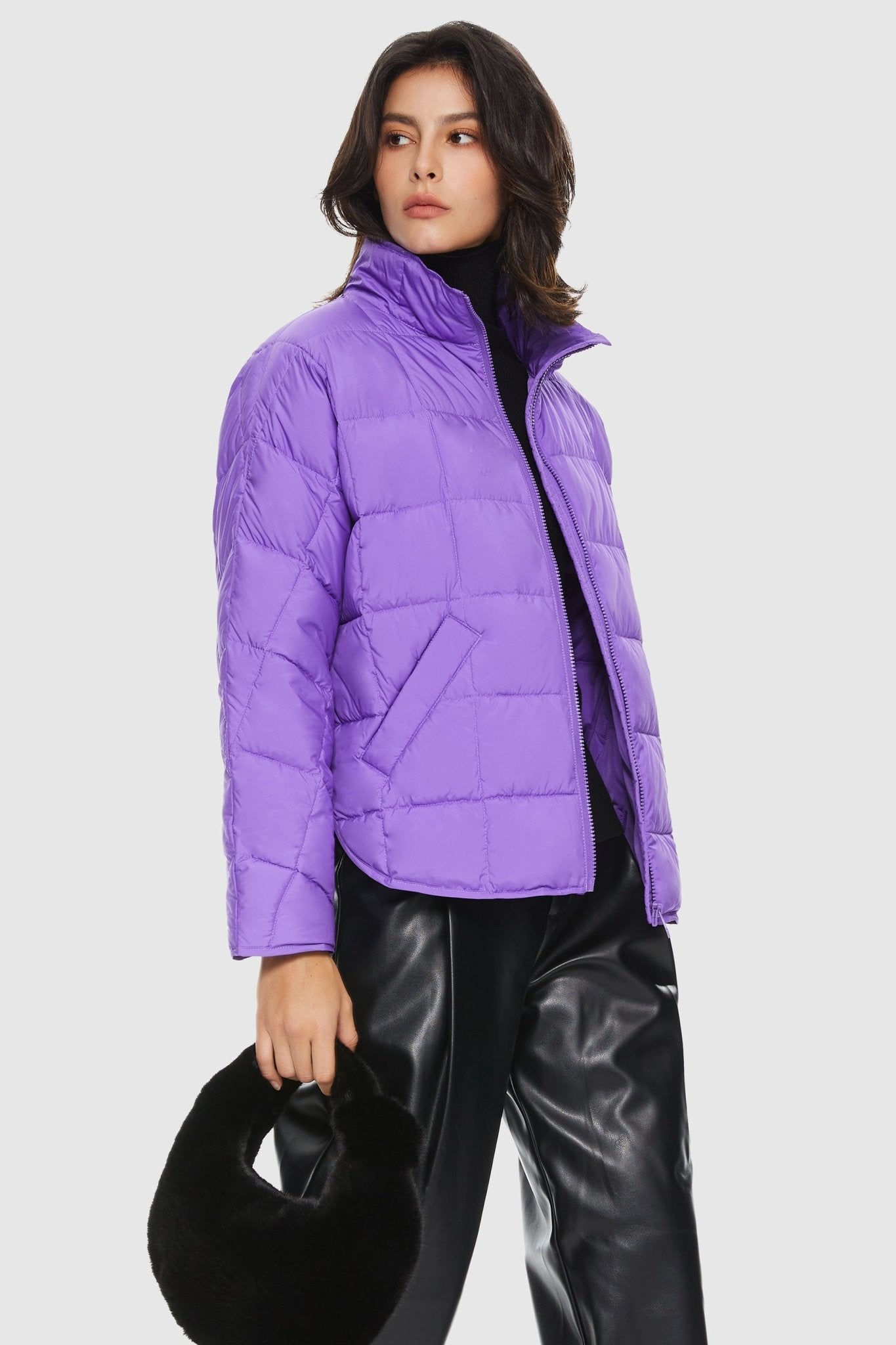 Orolay-Lightweight Insulated Puffer Jacket-Lightweight Insulated Puffer Jacket - Orolay, #color_Amethyst Orchid