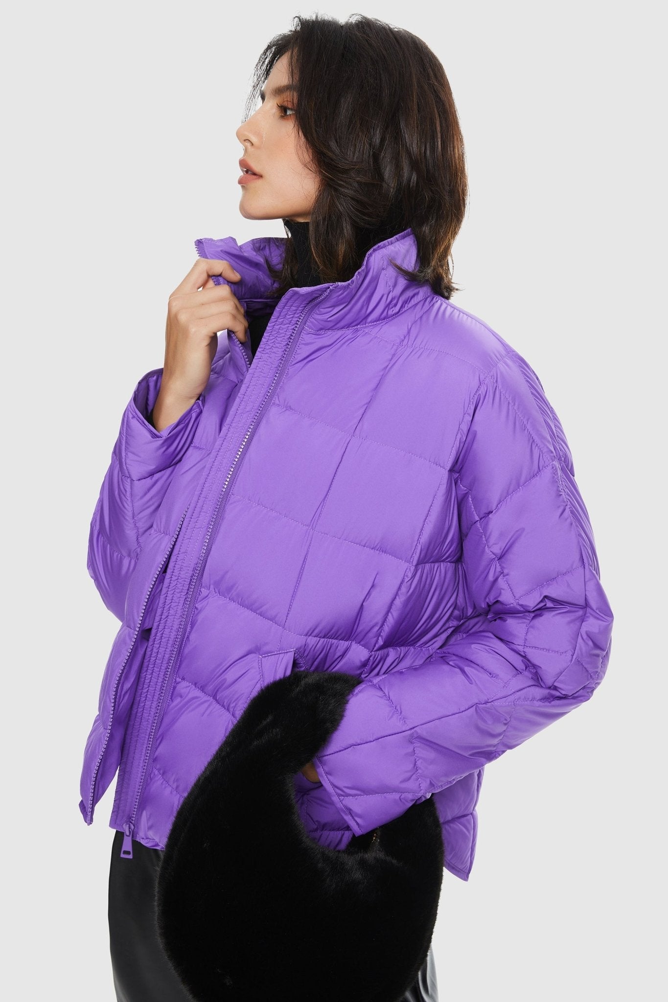 Orolay-Lightweight Insulated Puffer Jacket-Lightweight Insulated Puffer Jacket - Orolay, #color_Amethyst Orchid