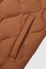 Orolay-Lightweight Long-Sleeve Puffer Jacket-#color_Bombay Brown