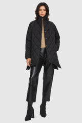 Orolay-Lightweight Long-Sleeve Puffer Jacket-#color_Black