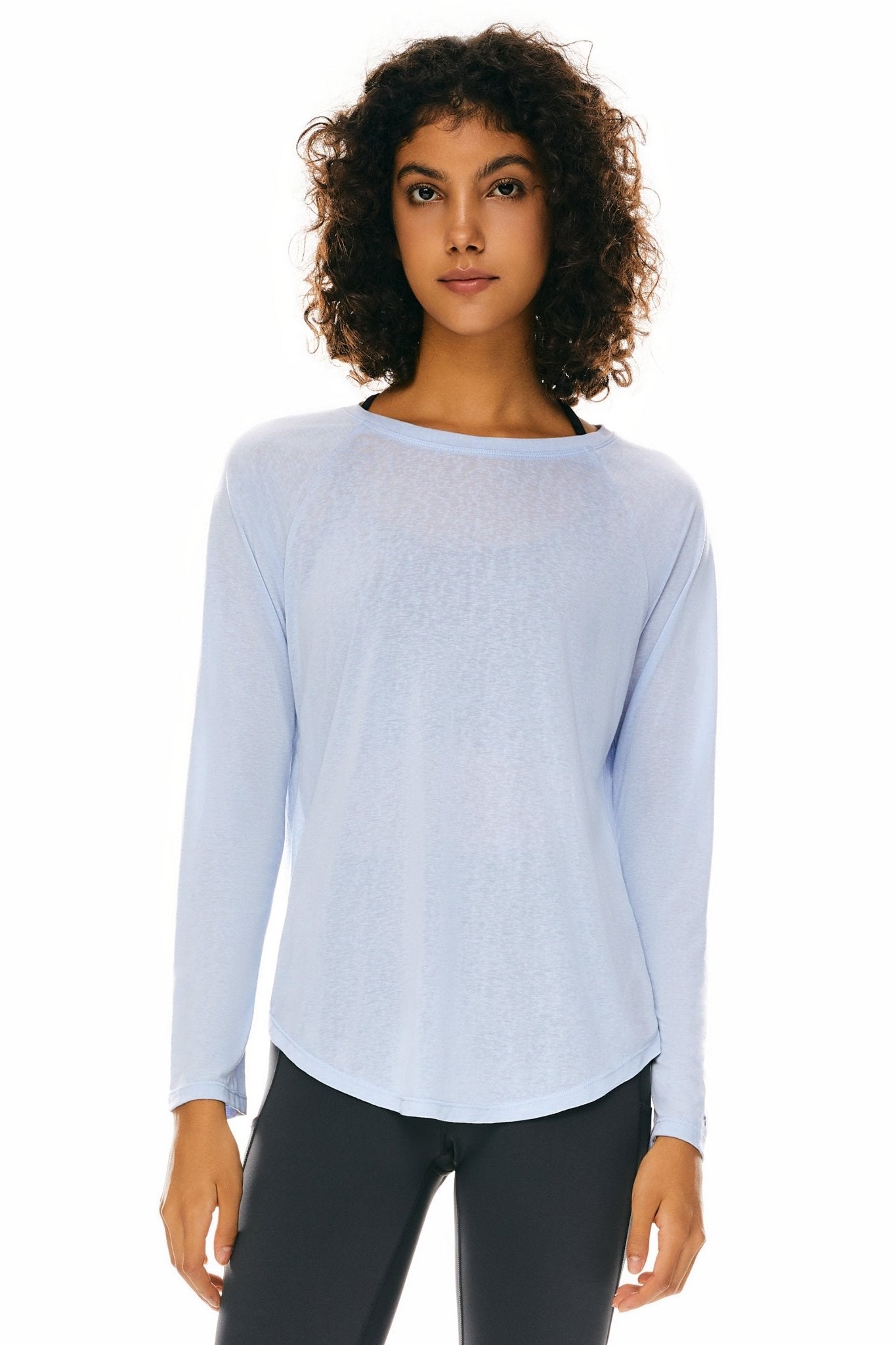 Orolay-Lightweight Long Sleeve Top-Lightweight Long Sleeve Top - Orolay, #color_Skywriting