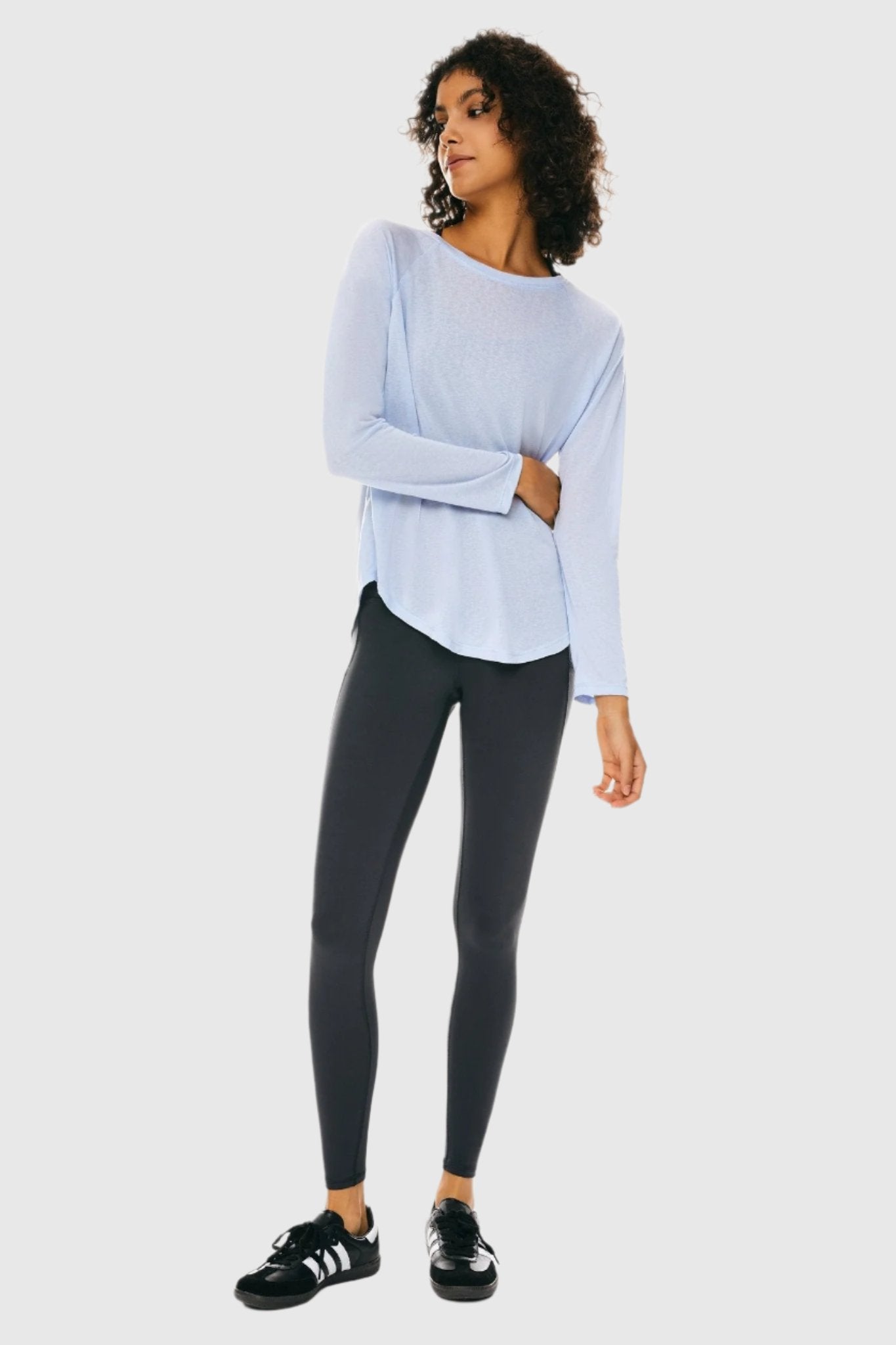 Orolay-Lightweight Long Sleeve Top-Lightweight Long Sleeve Top - Orolay, #color_Skywriting