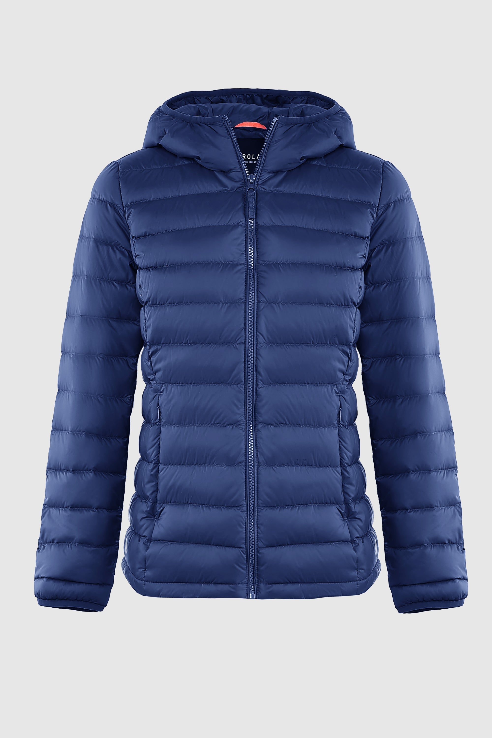 Orolay-Lightweight Packable Down Jacket with Stand Collar-#color_True Blue