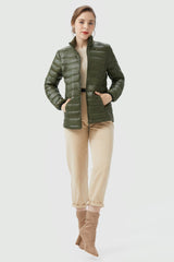 Orolay-Lightweight Quilted Packable Down Jacket-Lightweight Quilted Packable Down Jacket - Orolay, #color_Peat Moss