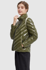 Orolay-Lightweight Sport Down Jacket-#color_Peat Moss