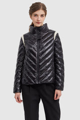 Orolay-Lightweight Sport Down Jacket-#color_Black